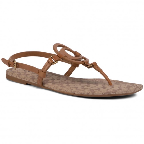 COACH Jeri Ltr-Signature Sandal - Picture 2 of 4